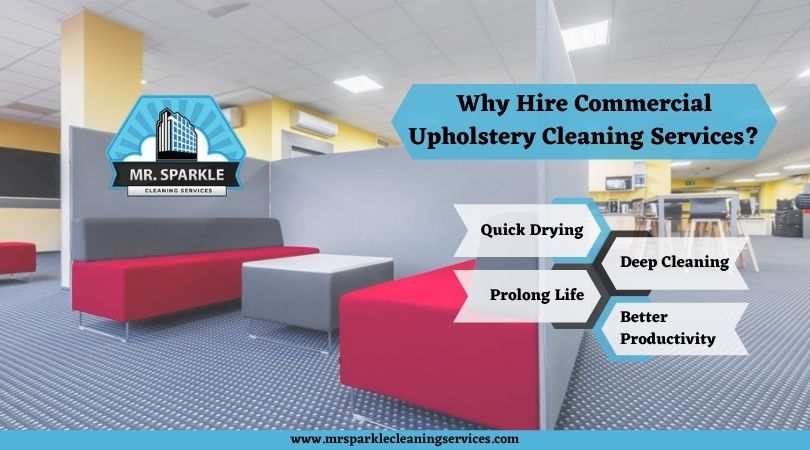 Why Hire Commercial Upholstery Cleaning Services?
