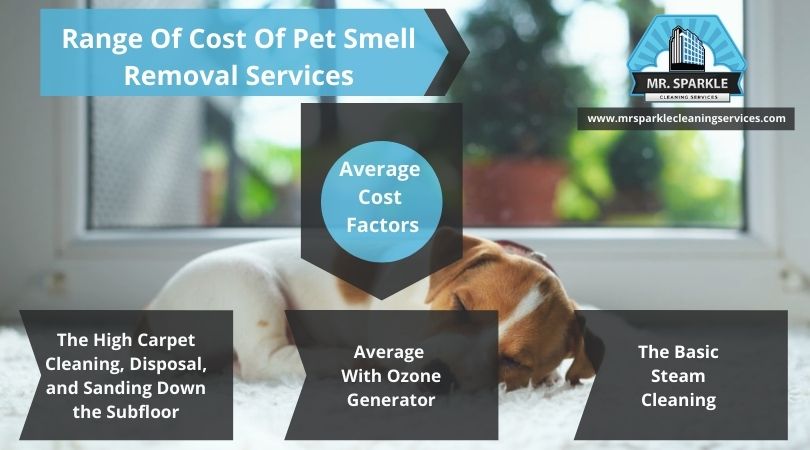 Range Of Cost Of Pet Smell Removal Services
